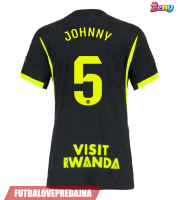 Lacne Ženy Futbalové dres Atletico Madrid Johnny Cardoso #5 2026-27 Krátky Rukáv - Preč